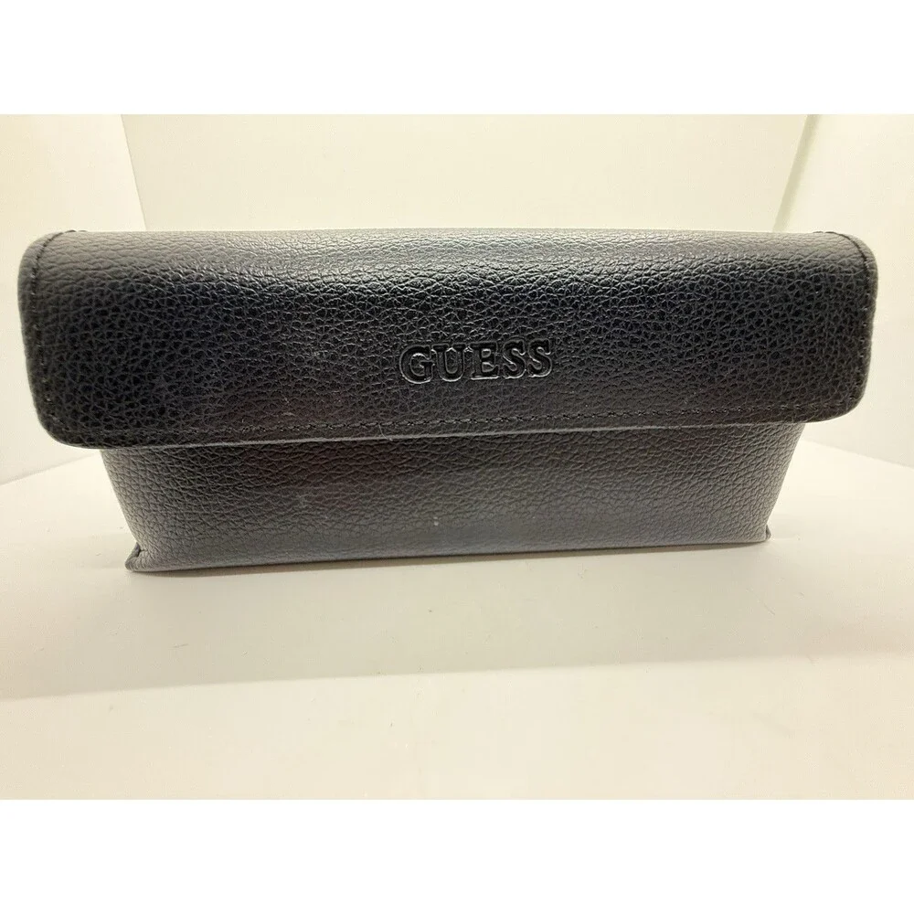 MODERN OPTICAL ACCORD BLACK AUTHENTIC EYEGLASSES FRAMES 49-20-140MM + Guess Case